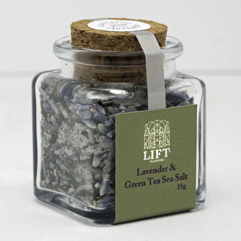 Lavender & Green Tea Sea Salt - Lift Flavours